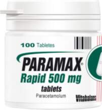 PARAMAX Rapid 500 mg tabletes, N100