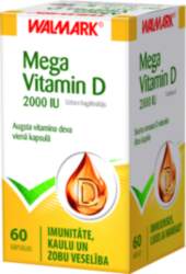 WALMARK MEGA VITAMIN D, 60 kapsulas