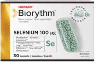 BIORYTHM SELENIUM, 30 kapsulas