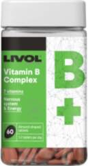 LIVOL Vitamin B Complex, 60 tabletes