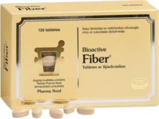 BIOACTIVE FIBER, 120 tabletes