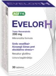 EVELOR H, 30 tabletes