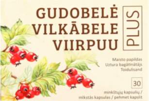 EV VILKĀBELE PLUS kapsulas, 30 gab
