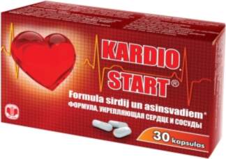 KARDIO START kapsulas, 30 gab.
