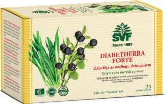 ŠVF tēja DIABETHERBA FORTE, 24