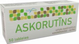 VIOLA HERB ASKORUTĪNS tabletes, 50 gab
