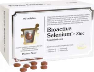 BIOACTIVE SELENIUM + ZINC tabletes, 90
