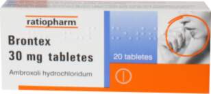 BRONTEX 30 mg tabletes, N20
