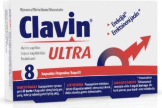 CLAVIN ULTRA, 8 kapsulas