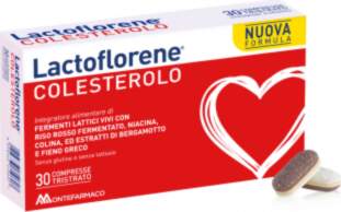 LACTOFLORENE COLESTEROLO, 30 tabletes
