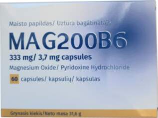 MAG200B6, 60 kapsulas