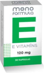 MONO FORMULA E Vitamīns, 30 kapsulas