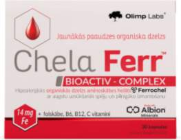 OLIMP LABS CHELA-FERR BIOACTIV COMPLEX kapsulas