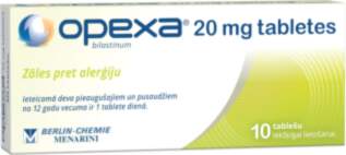 OPEXA 20mg tabletes, N10