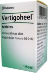 VERTIGOHEEL tabletes, N50