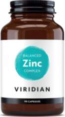 VIRIDIAN Balanced Zinc Complex, 90 kapsulas