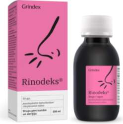 GRINDEKS RINODEKS sīrups, 180 ml