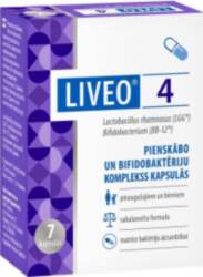 LIVEO 4, 7 kapsulas