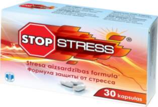 STOP-STRESS STOP STRESS kapsulas, 30 gab