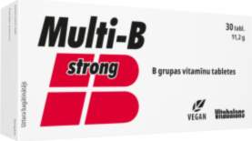 MULTI-B STRONG, 30 tabletes