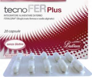 TECNOFER PLUS kapsulas, 20 gab.