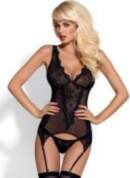 Obsessive Corset with thong.