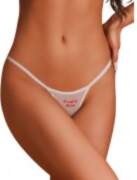 Obsessive - Weddya Bride Crotchless Thong