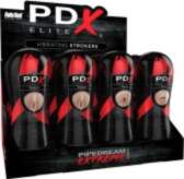 PDX Elite PEE Vibrating Stroker Display