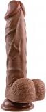 EVOLVED REALISTIC DILDO, DARK 20.3