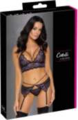 Cottelli LINGERIE Bra Suspender Set L