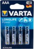 Varta Micro Batteries Pack of4