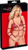 Bad Kitty Strap Body red L