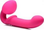 Strap U G-Pulse Vibrating Strapless Dildo