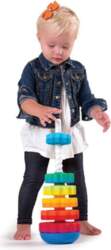 Fat Brain Toys SpinAgain vērpšanas piramīda
