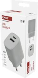 Universāls USB A C sienas lādētājs