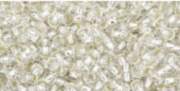11/0 Toho Silver-Lined Crystal 20g