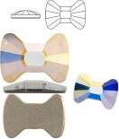 2858 Bow Tie Flat Back 6x4