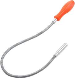 Flexible magnetic pickup tool