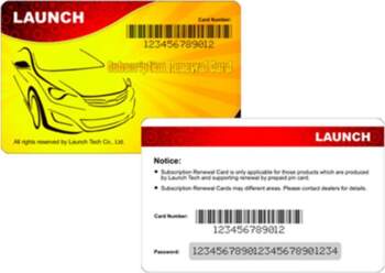 Launch software renewal card CRP MOT