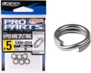 Riņķi Owner HYPER WIRE SPLIT RING