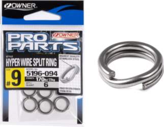 Riņķi Owner HYPER WIRE SPLIT RING