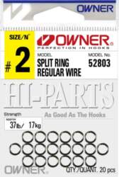 Riņķi Owner SPLIT RING REGULAR WIRE