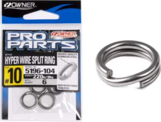Riņķi Owner HYPER WIRE SPLIT RING