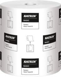 Papīra roku dvieļi ruļļos KATRIN Basic