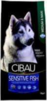CIBAU SENSITIVE FISH MEDIUM LARGE 12KG
