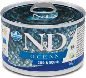 N&D DOG OCEAN CODFISH SQUID MINI