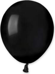 13 cm balons, melnā krāsa -