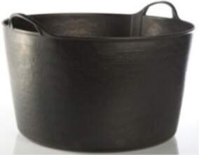 Elastīgs grozs Melns 75 L