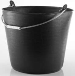 Elastīgs spainis melns 26 L