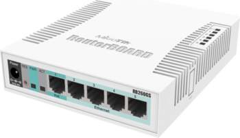 MikroTik RB260GS switch CSS106-5G-1S